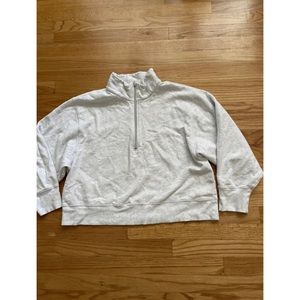 AYR The Zip Cropped Sweatshirt XL